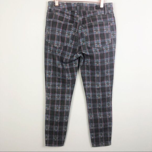 ANTHROPOLOGIE | PAIGE Hoxton High Rise Ankle Jeans Plaid NEW Women’s Size 29 (8) - Picture 12 of 13